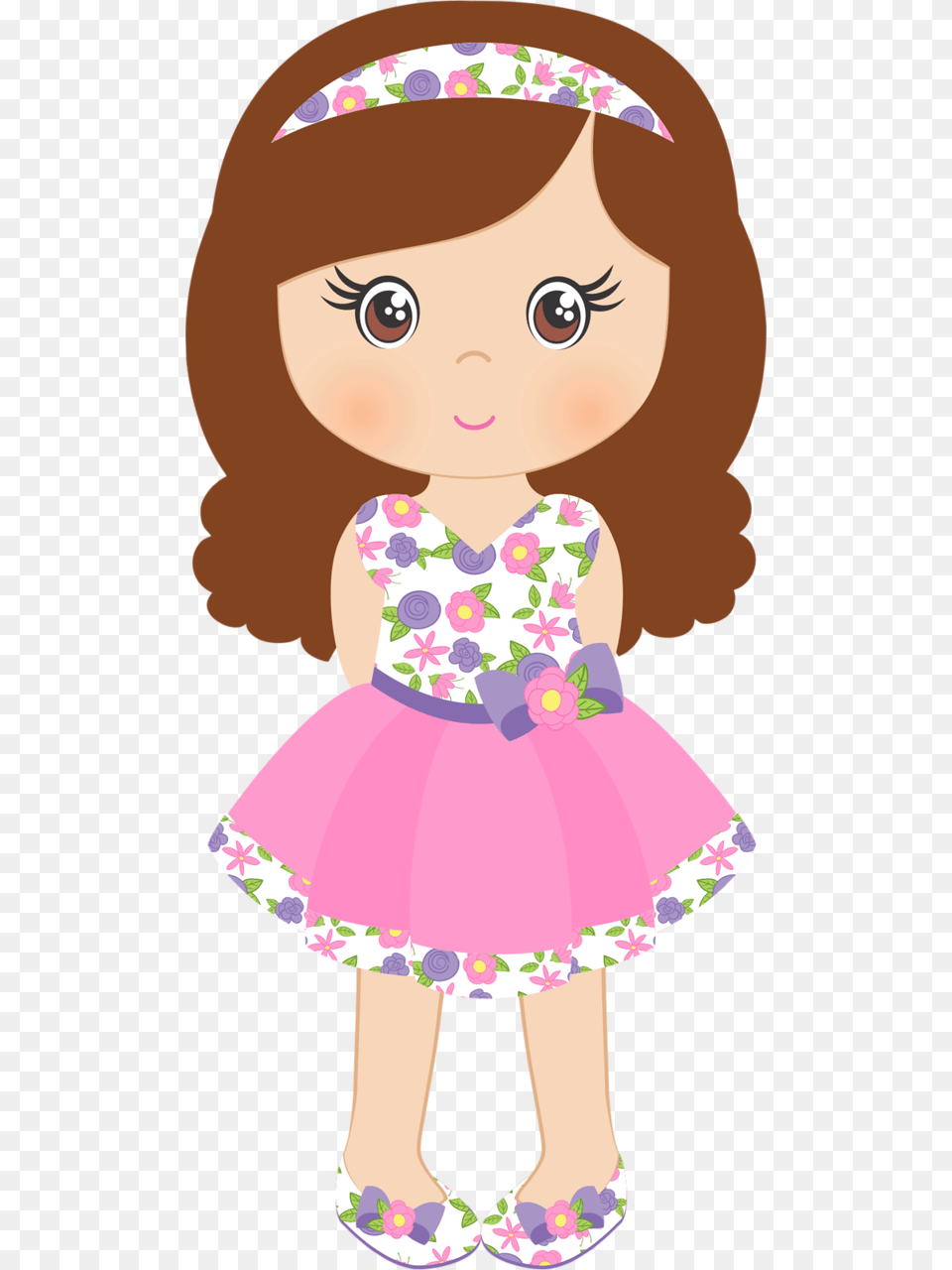 Spring Shabby Chic Clip Art Art, Doll, Toy, Baby, Person Png Image