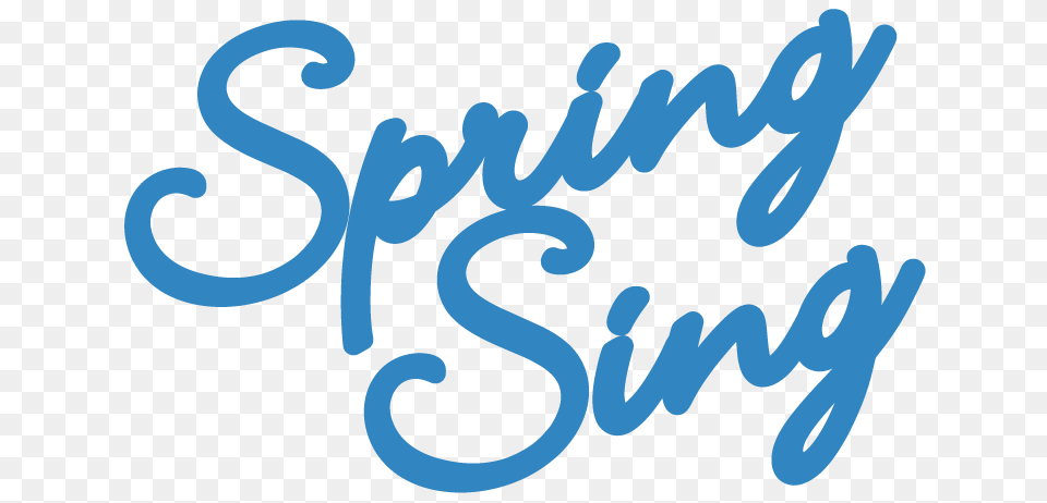 Spring Sing, Handwriting, Text, Calligraphy, Head Free Png