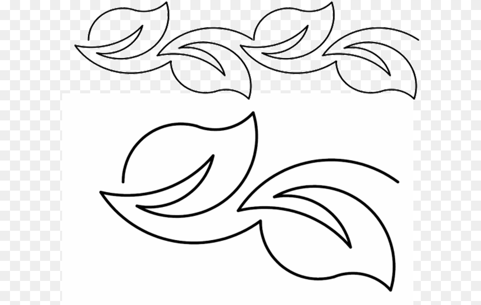 Spring String Border 2x Line Art, Floral Design, Graphics, Pattern, Stencil Png Image