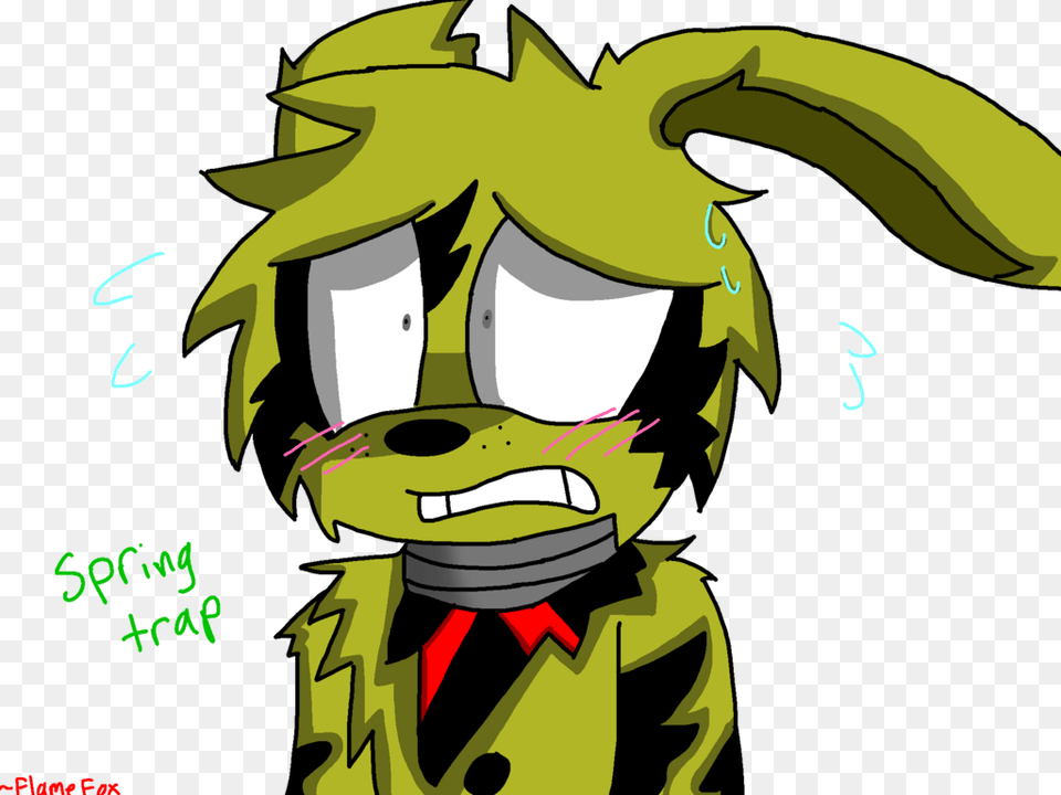 Spring Trap By Sparkthehedgie Vector Sonic99rae Five Nights At, Book, Comics, Publication, Person Png