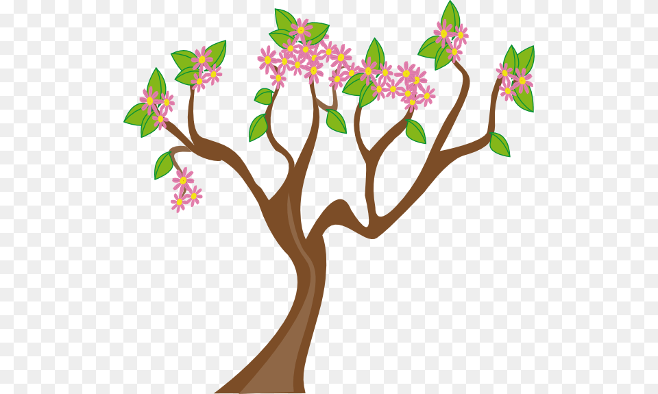 Spring Tree Clip Art, Flower, Plant, Cherry Blossom, Flower Arrangement Free Png