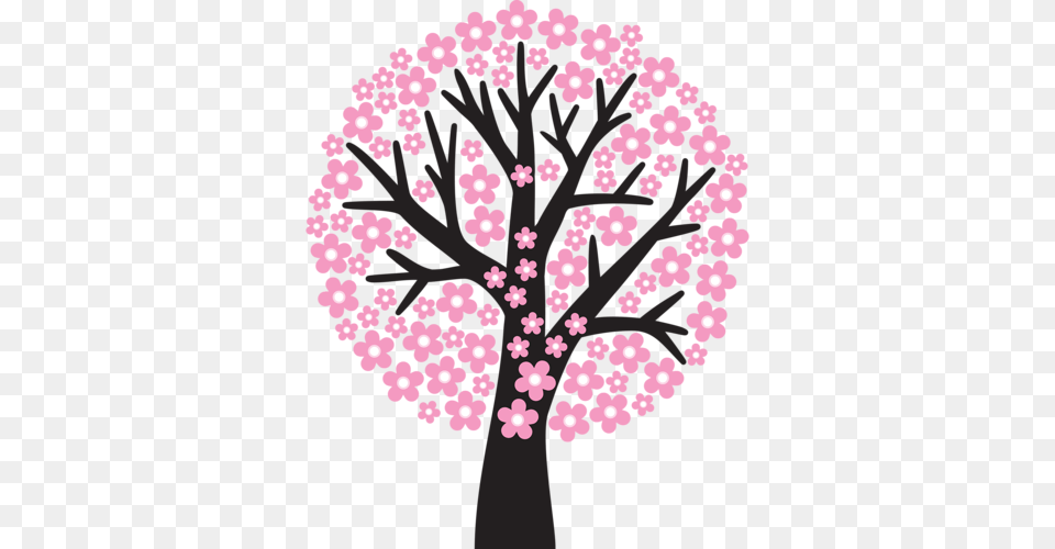 Spring Tree Clipart Free Download Clip Art, Flower, Plant, Cherry Blossom, Festival Png