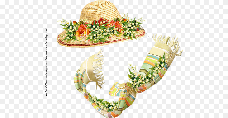 Spring Tubes, Clothing, Hat, Sun Hat, Flower Png