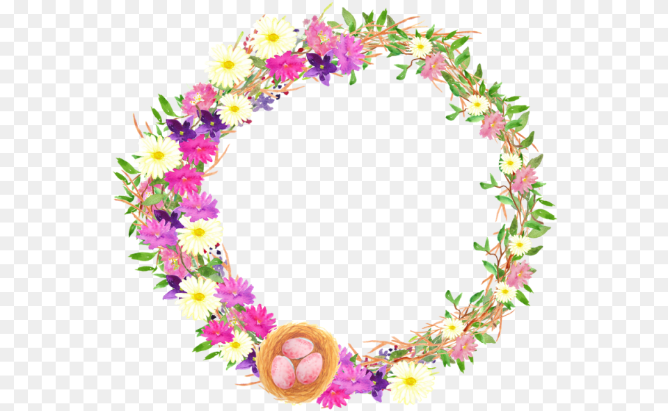 Spring Wreath, Flower, Flower Arrangement, Plant, Accessories Free Png