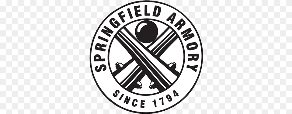 Springfield Armory Logo, Emblem, Symbol, Disk, Architecture Free Png