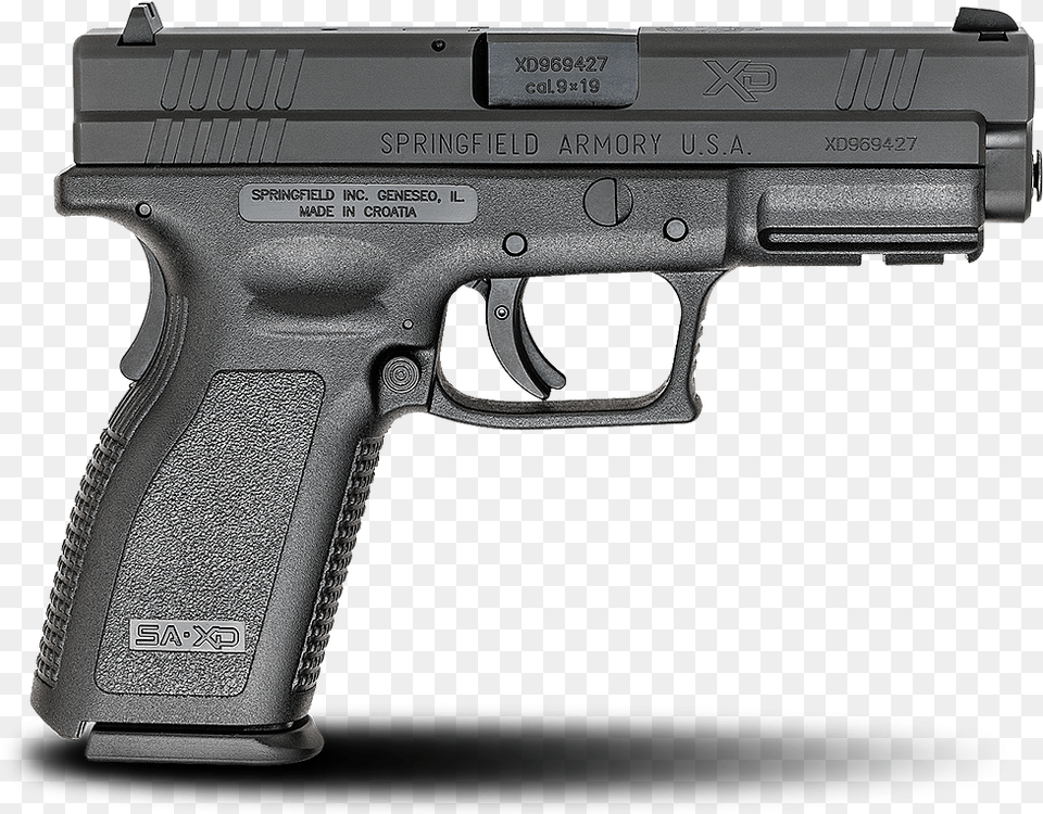 Springfield Armory Xd Series Polymer Hand Guns Springfield Xd 40 5 Inch, Firearm, Gun, Handgun, Weapon Png Image