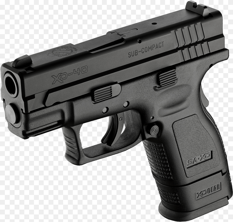 Springfield Xd 9mm Compact, Firearm, Gun, Handgun, Weapon Free Transparent Png