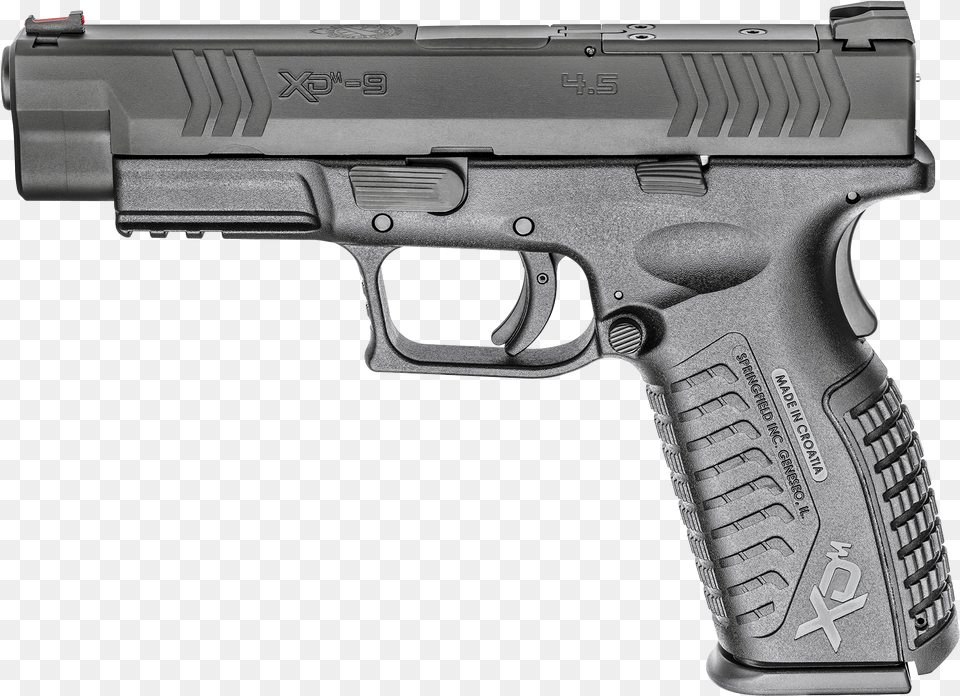 Springfield Xd Smith And Wesson Sd9ve Gray, Firearm, Gun, Handgun, Weapon Free Png Download