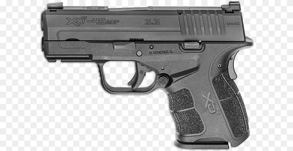 Springfield Xd S Mod Springfield Xds 33, Firearm, Gun, Handgun, Weapon Free Transparent Png