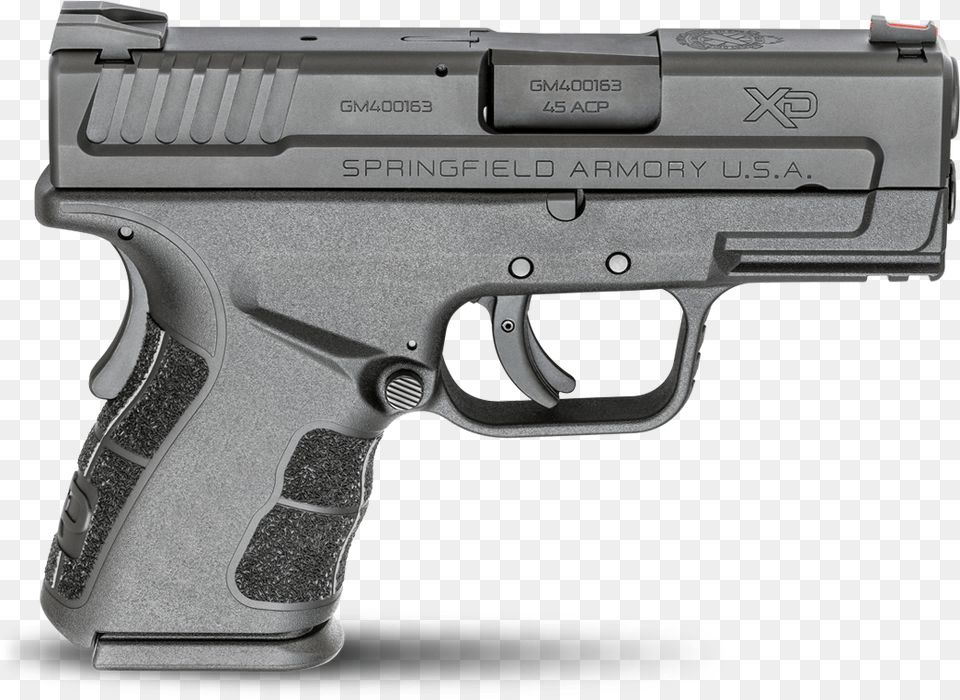 Springfield Xde, Firearm, Gun, Handgun, Weapon Free Transparent Png