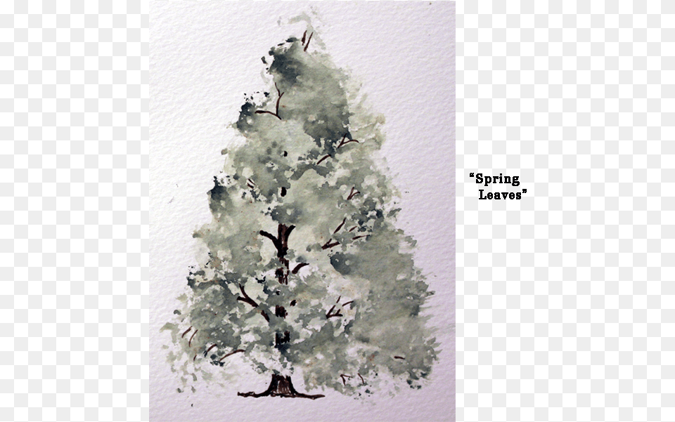 Springleaves Painting, Art, Plant, Tree Free Png Download
