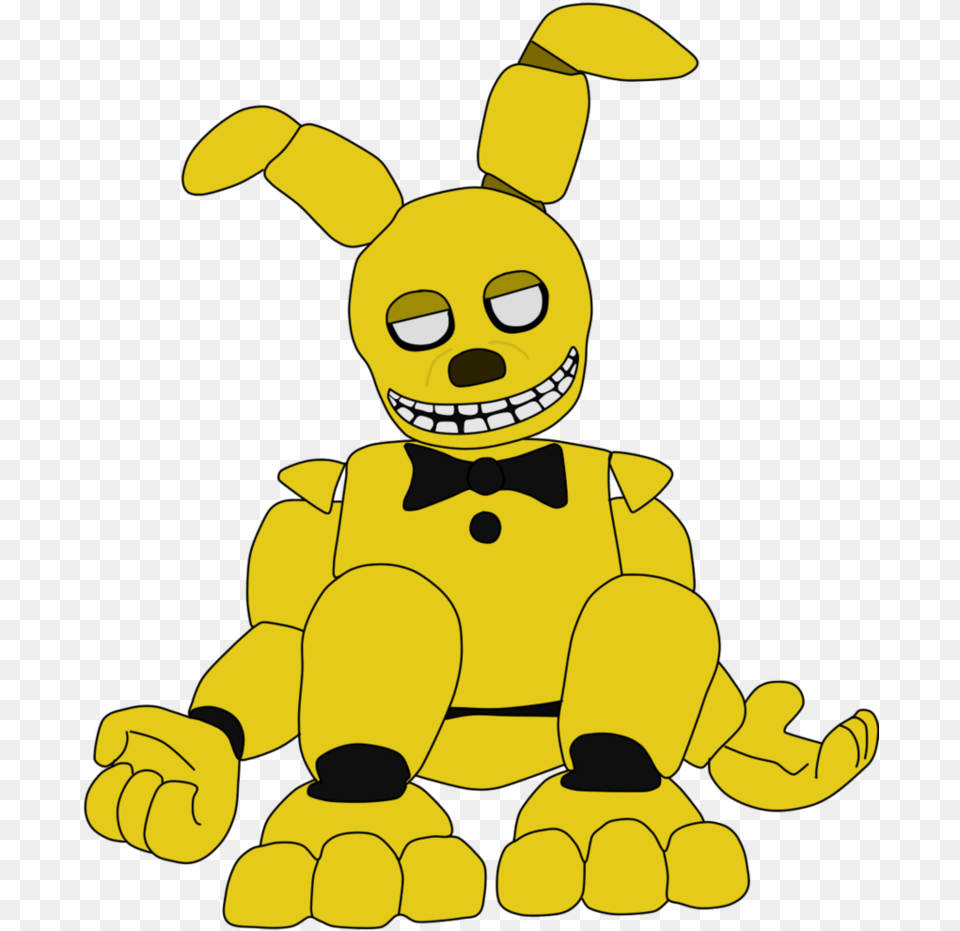 Springtrap In Minigame Springtrap Five Nights At Freddy39s Drawings, Baby, Person, Face, Head Free Png Download