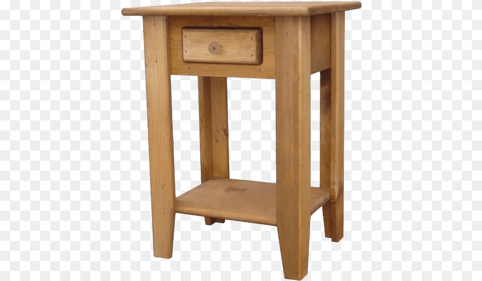 Springwater Small End Table Nightstand, Desk, Drawer, Furniture, Wood Png Image