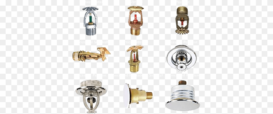 Sprinklers Types Of Fire Sprinkler Heads, Bronze, Water, Bathroom, Indoors Free Png Download