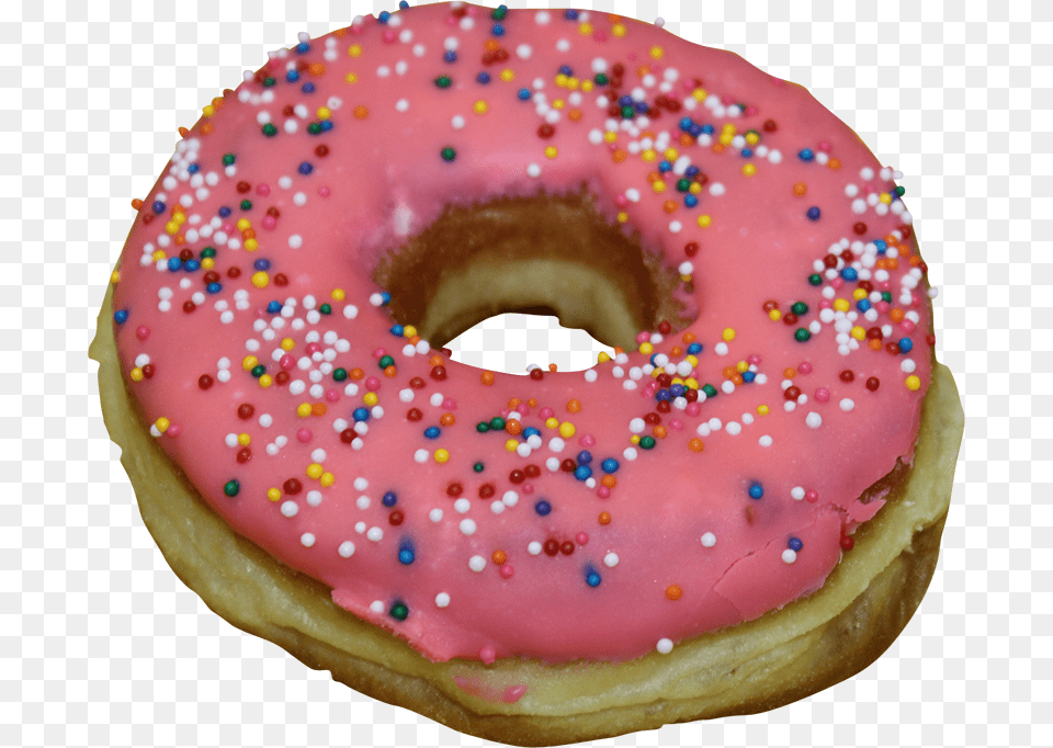 Sprinkles Donut Doughnut, Birthday Cake, Cake, Cream, Dessert Free Transparent Png