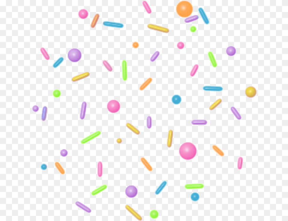 Sprinkles Easter Cake Freetoedit Transparent Cake Sprinkles, Paper, Confetti, White Board Free Png