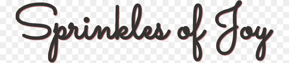 Sprinkles Of Joy Logo Calligraphy, Handwriting, Text Free Transparent Png