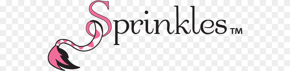 Sprinkles Pink Zebra Sprinkles Logo, Art, Graphics Png Image