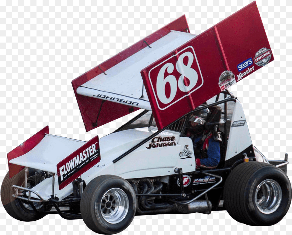 Sprint Car Racing World Of Outlaws Sprint Car, Machine, Spoke, Wheel, Tire Png Image