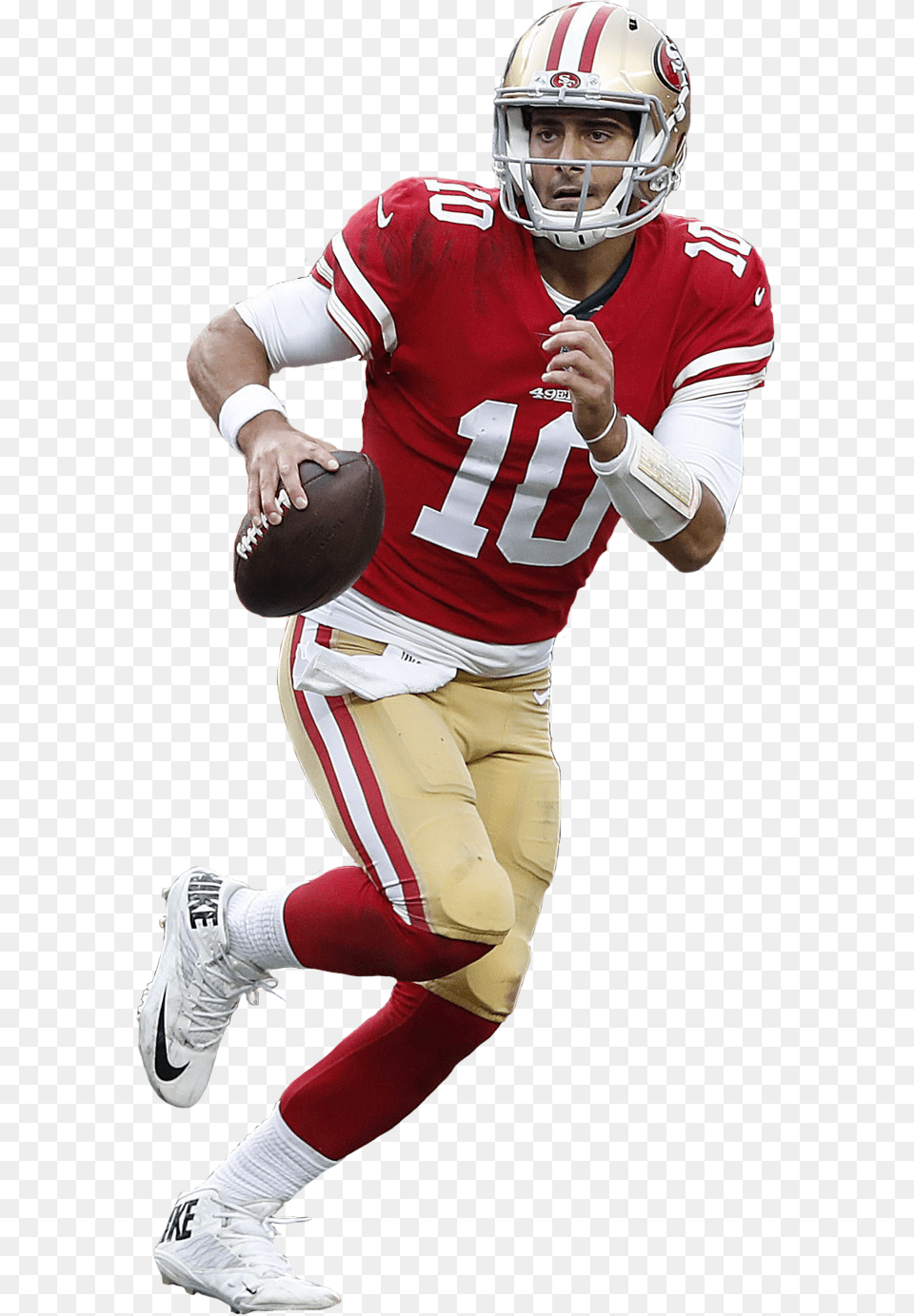 Sprint Football Jimmy Garoppolo, Sport, Rugby Ball, Rugby, Helmet Free Transparent Png