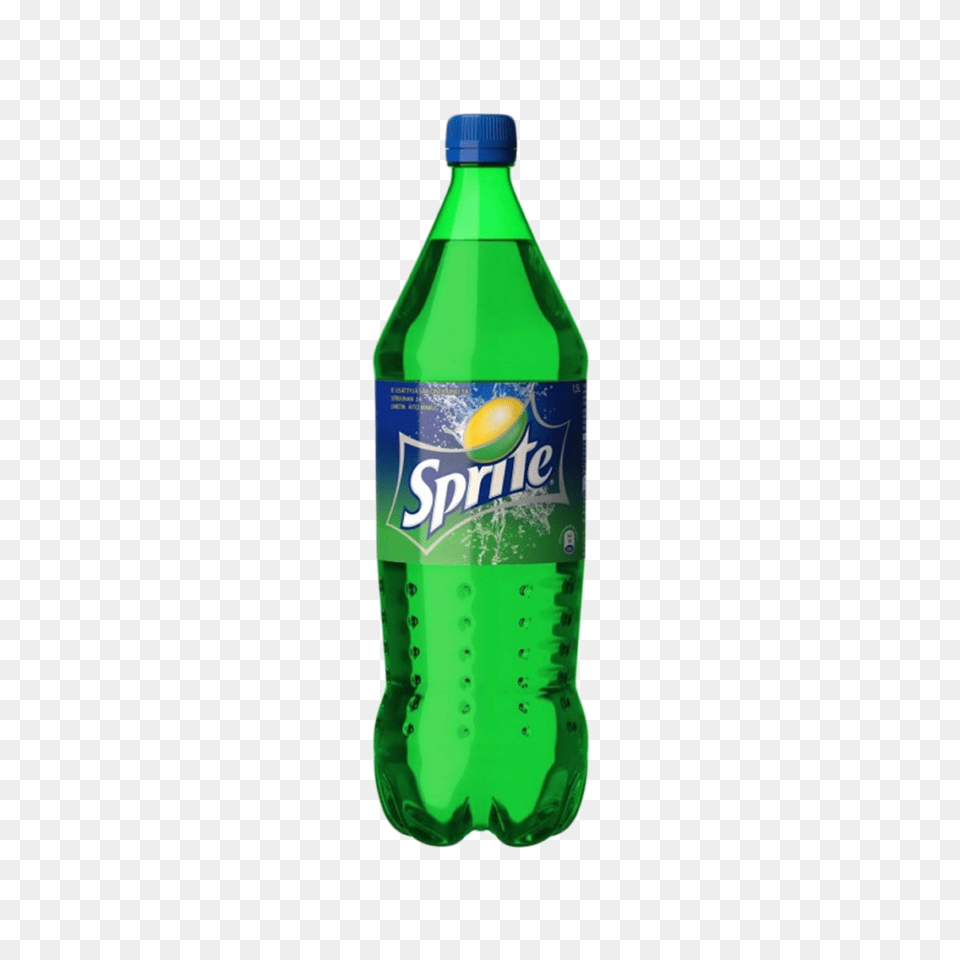 Sprite Bottle L, Beverage, Pop Bottle, Soda Free Png
