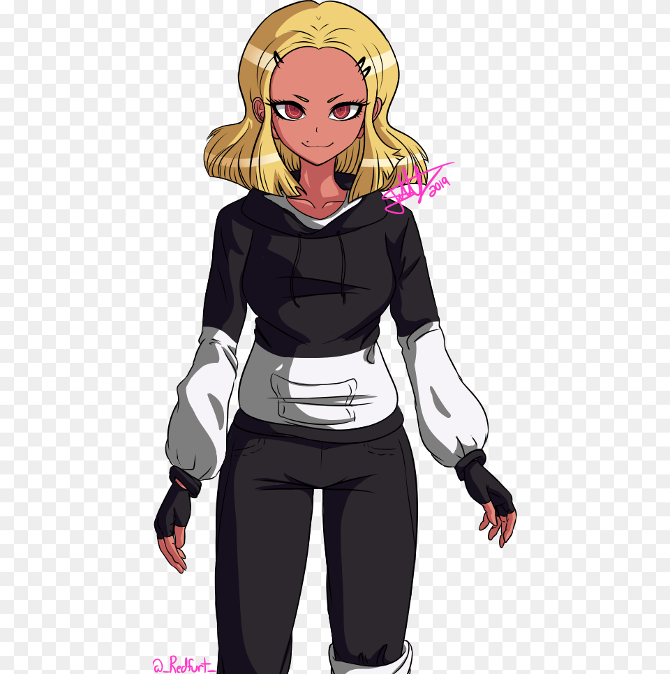 Sprite Editi Drew My Oc In The Danganronpa Style Danganronpa Base, Book, Comics, Publication, Adult Free Transparent Png