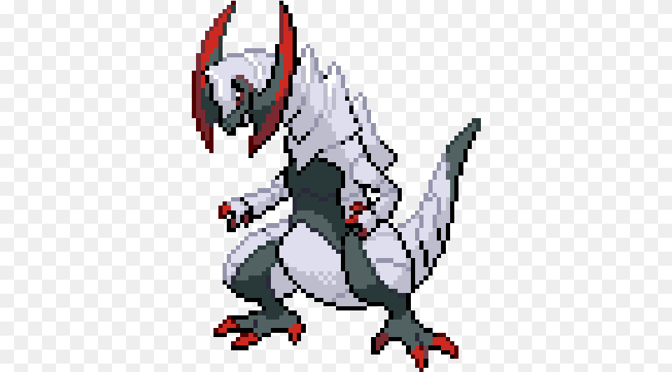 Sprite Editing Absol And Haxorus Pokcharms Pokemon Haxorus Sprite, Electronics, Hardware Free Transparent Png