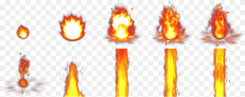 Sprite Fire Animaatio Gamemaker Fire Sprites, Flame Free Transparent Png