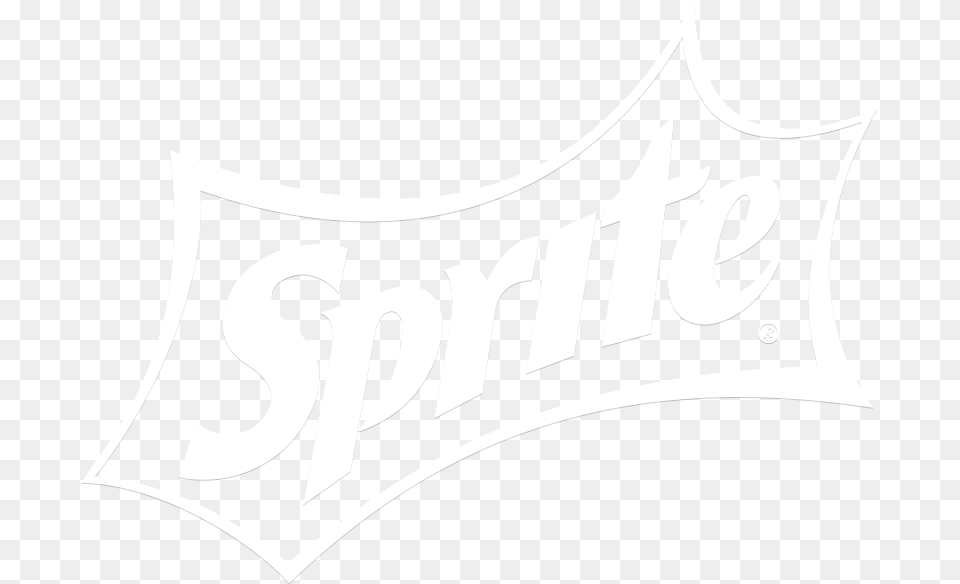 Sprite Logo Black And White Sprite Logo White, Text, Animal, Kangaroo, Mammal Png Image