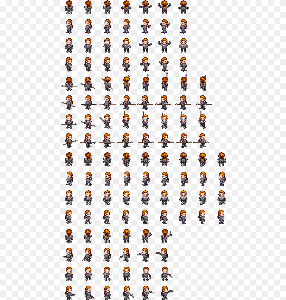 Sprite Sheet And Animation Slice Doubt Unity Answers Character Sprite Sheet Template, Accessories, Person, Toy, Text Free Png