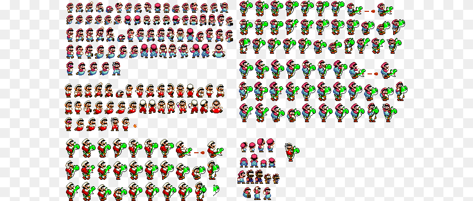 Sprite Sheet Mario Transparent, Art Png