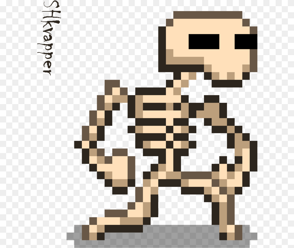 Sprite Skeleton D Game Skeleton Pixel Sprite, Chess Png