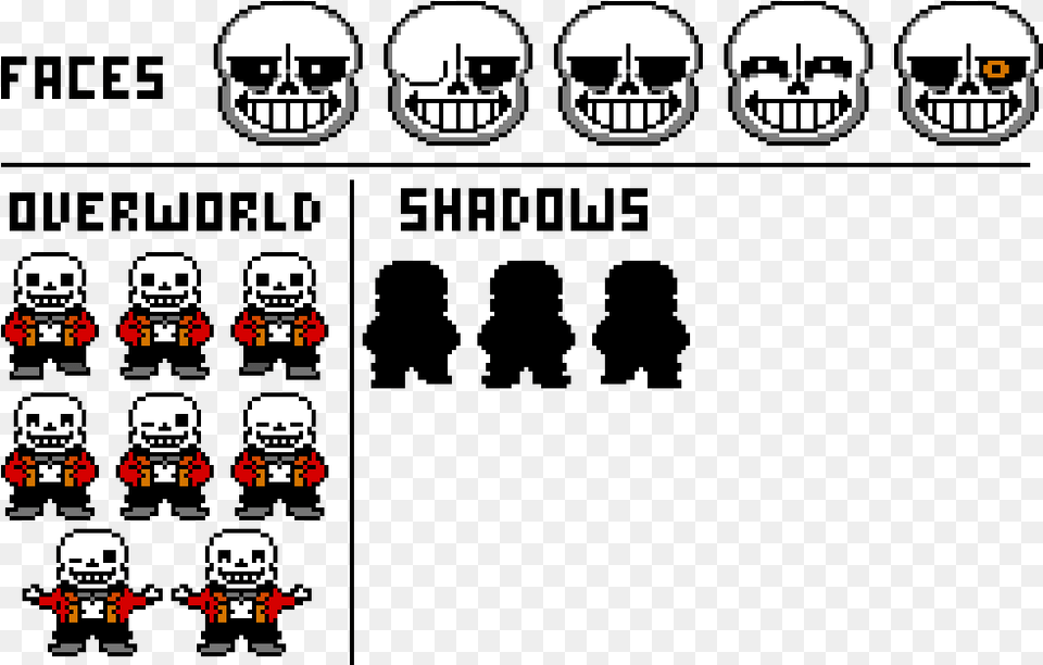 Sprite Undertale Sans Platform, Qr Code, Face, Head, Person Free Transparent Png