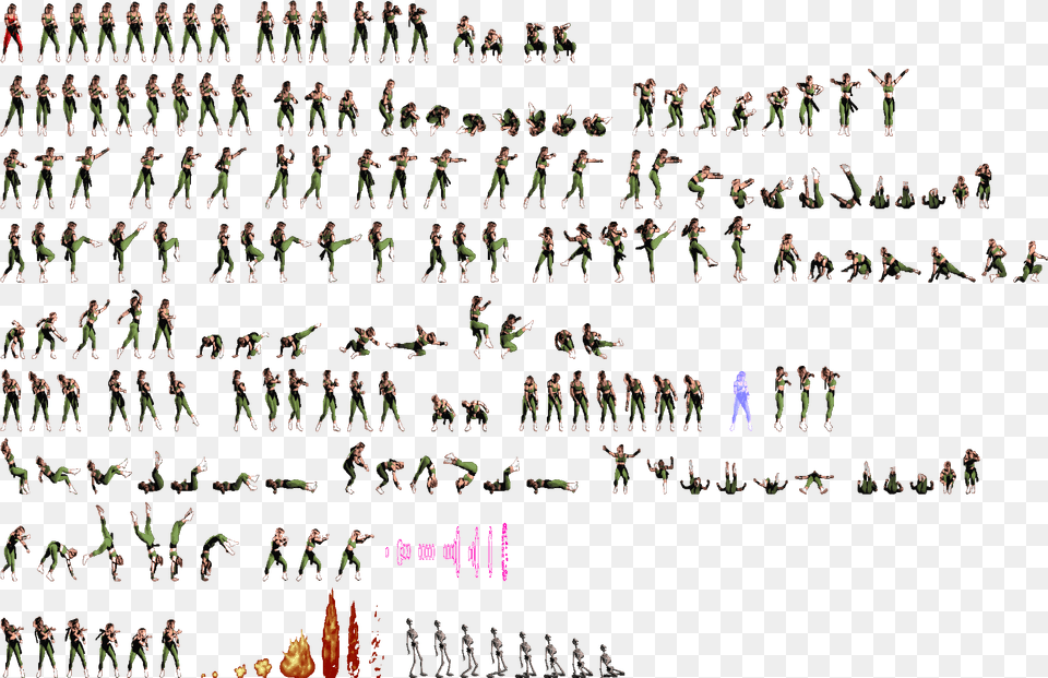 Sprites Unlimited Pixelate Your World Mk1 Liu Kang Sprites 2d Mortal Kombat, People, Person, Text Free Transparent Png