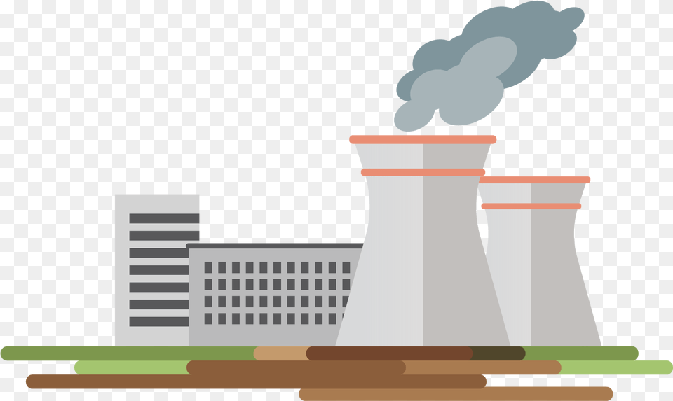 Sprott Physical Uranium Trust Cylinder, Architecture, Building, Power Plant, Smoke Png Image