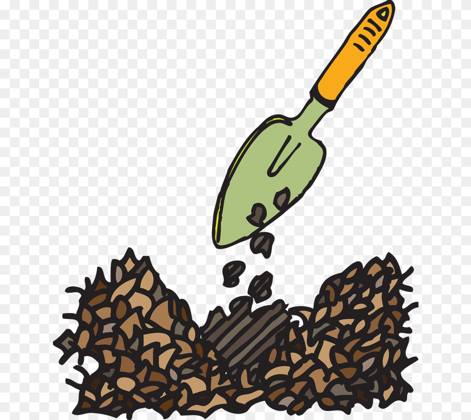 Sprout Clipart Mulch Clip Art, Device, Person, Shovel, Tool Free Transparent Png