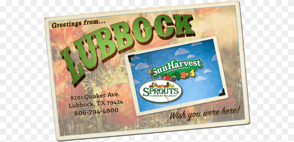 Sprouts Farmers Market, Advertisement, Poster, Text, Business Card Free Png Download