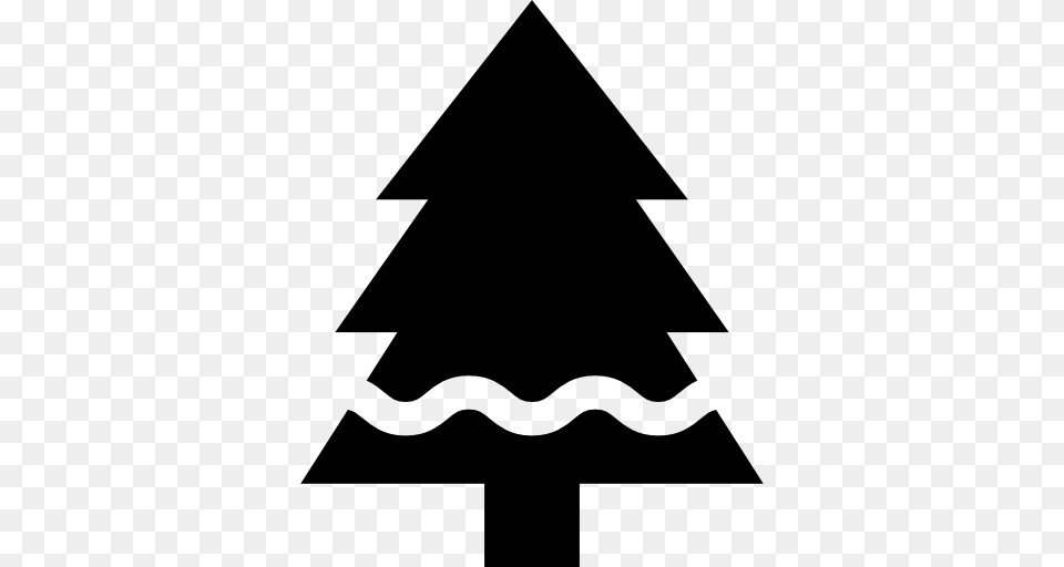 Spruce Christmas Tree Pine Tree Christmas Nature Pine Fir Icon, Stencil, Triangle, Symbol, Animal Png Image