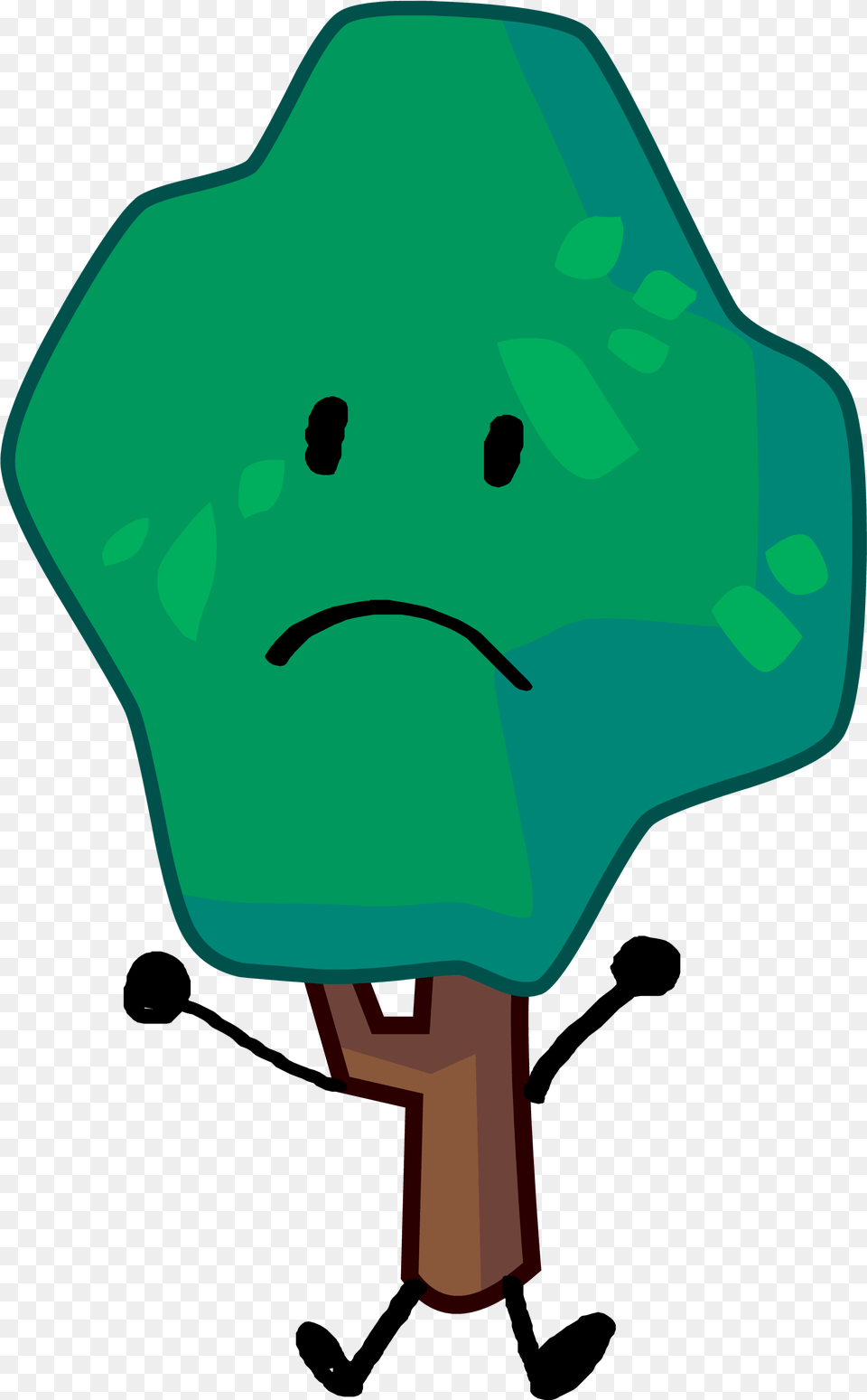 Spruce Tree Bfdi Recommended Characters Wiki Fandom Clip Art, Food, Ice Pop, Animal, Fish Png Image