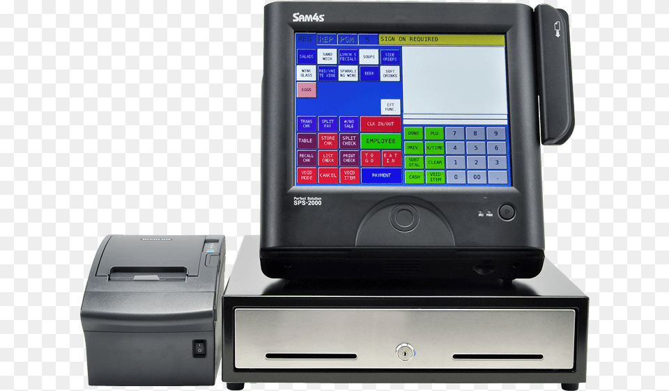 Sps 2000 Calbiz Pos Cashier Screen Culvers, Computer Hardware, Electronics, Hardware, Computer Png Image