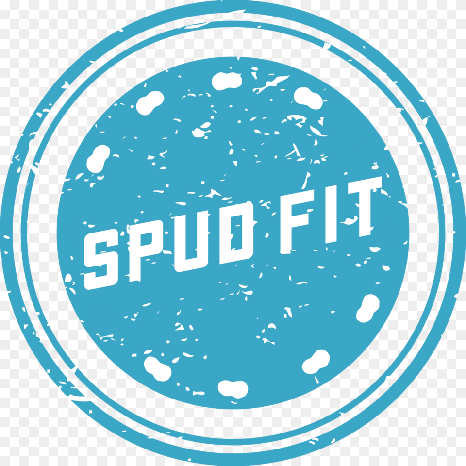 Spud Fit Logo Blue Circle, Window, Disk Free Png Download
