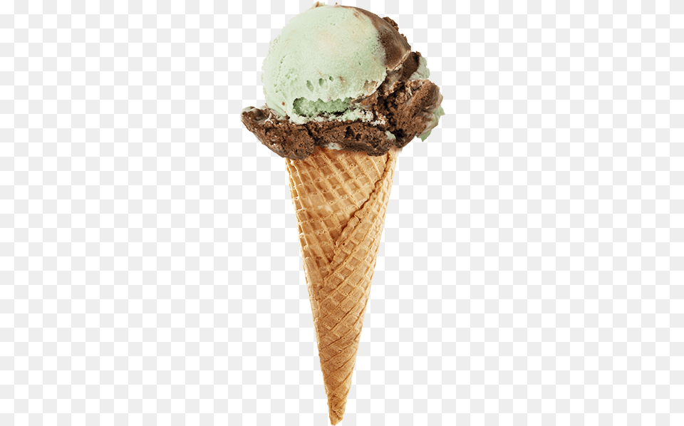 Spumoni Ice Cream Cone, Dessert, Food, Ice Cream, Soft Serve Ice Cream Free Png