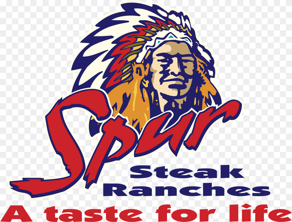 Spur Steak Ranches Logo, Baby, Person, Book, Face Free Png
