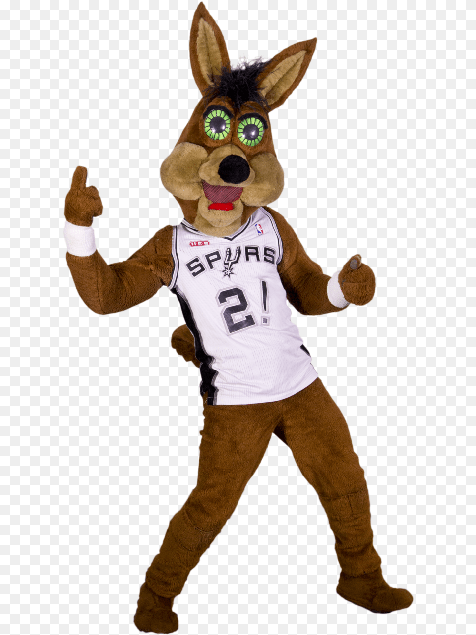 Spurs Coyote San Antonio Spurs, Mascot, Toy Png Image
