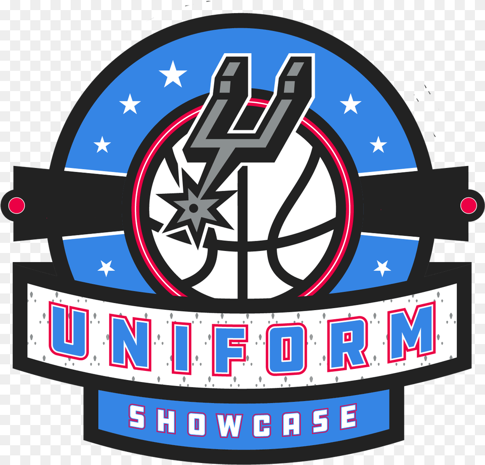 Spurs Uniform Showcase San Antonio Spurs, Emblem, Symbol, Logo, Scoreboard Free Transparent Png