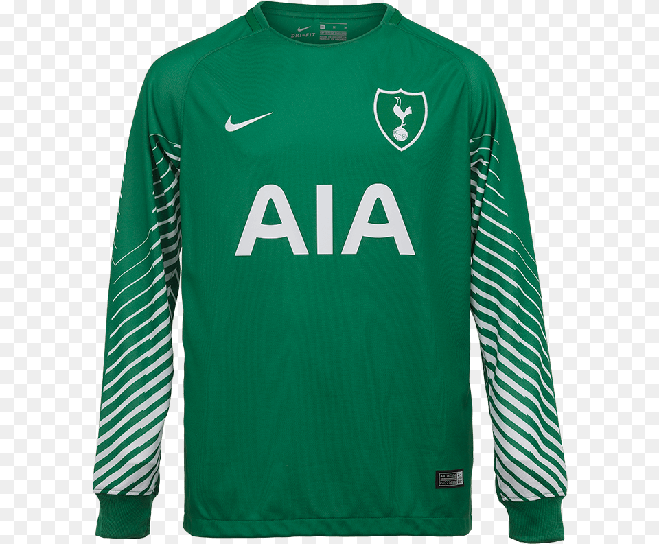 Spurs Youth Away Goalkeeper Shirt Tottenham Hotspur Goalkeeper Jersey, Clothing, Long Sleeve, Sleeve Png Image