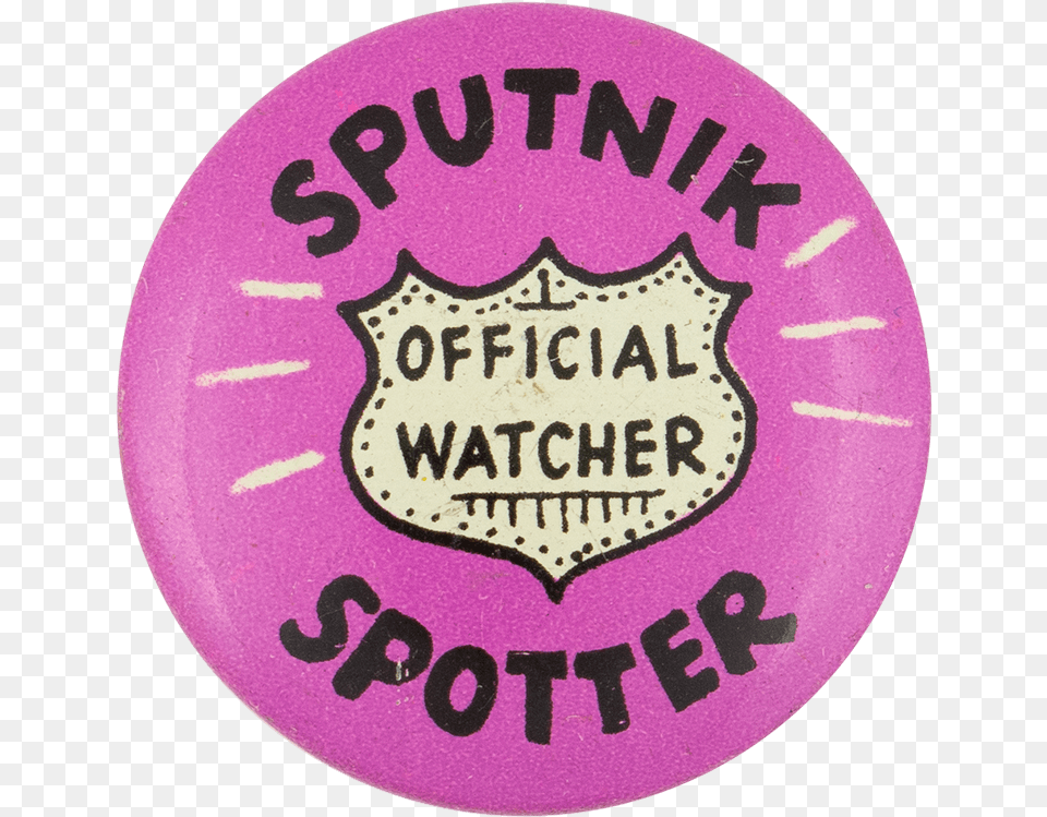 Sputnik Spotter Social Lubricator Button Museum Badge, Logo, Symbol Free Png