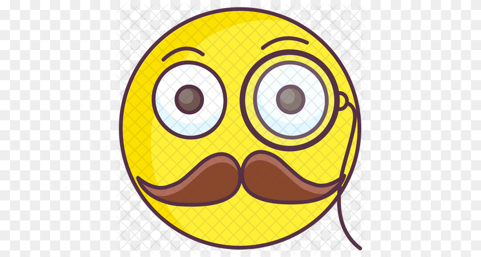 Spy Emoji Icon Happy, Disk, Head, Person, Face Png Image