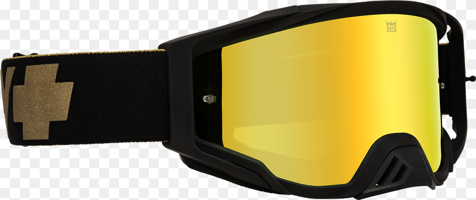 Spy Gold Mx Goggles, Accessories, Car, Transportation, Vehicle Png Image