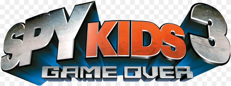 Spy Kids 3 D Game Over, Logo, Emblem, Symbol Free Transparent Png